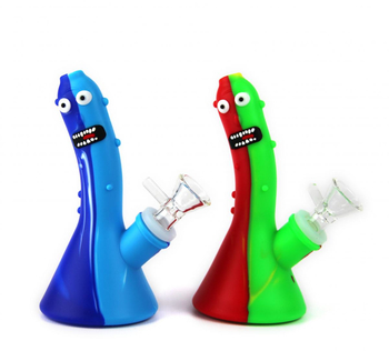 Бонг Silicone Pickle Rick - Бонги - Производители и бренды - Rick & Morty - Магазин домашних увлечений homehobbyshop.ru